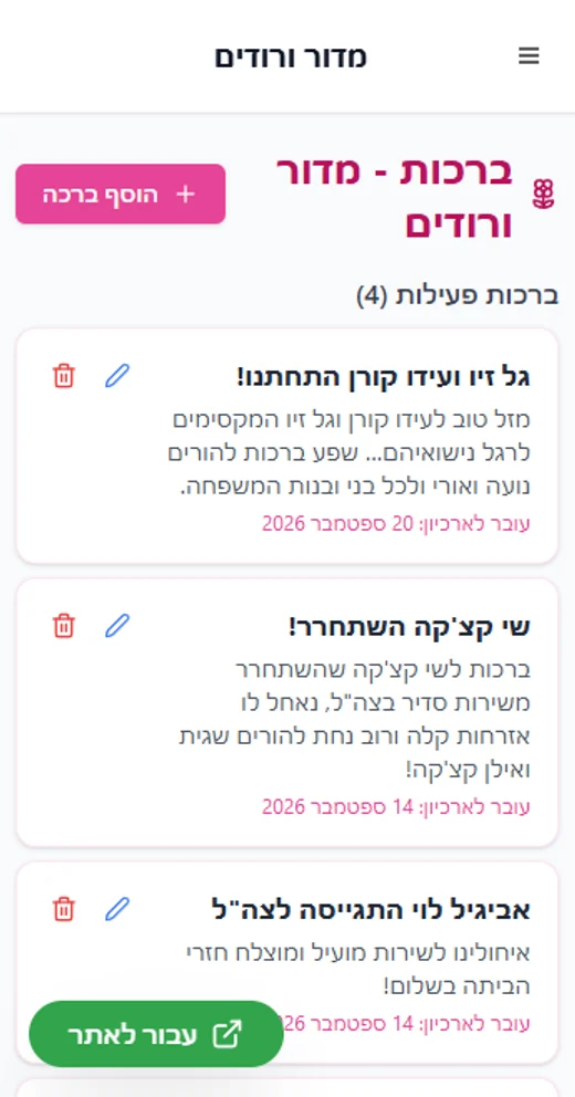 Admin console: Vroodim editor on mobile